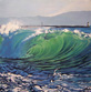 Orillera de Capbreton. Acr&iacute;lico sobre tela