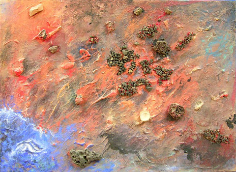 Textura lava abstracto